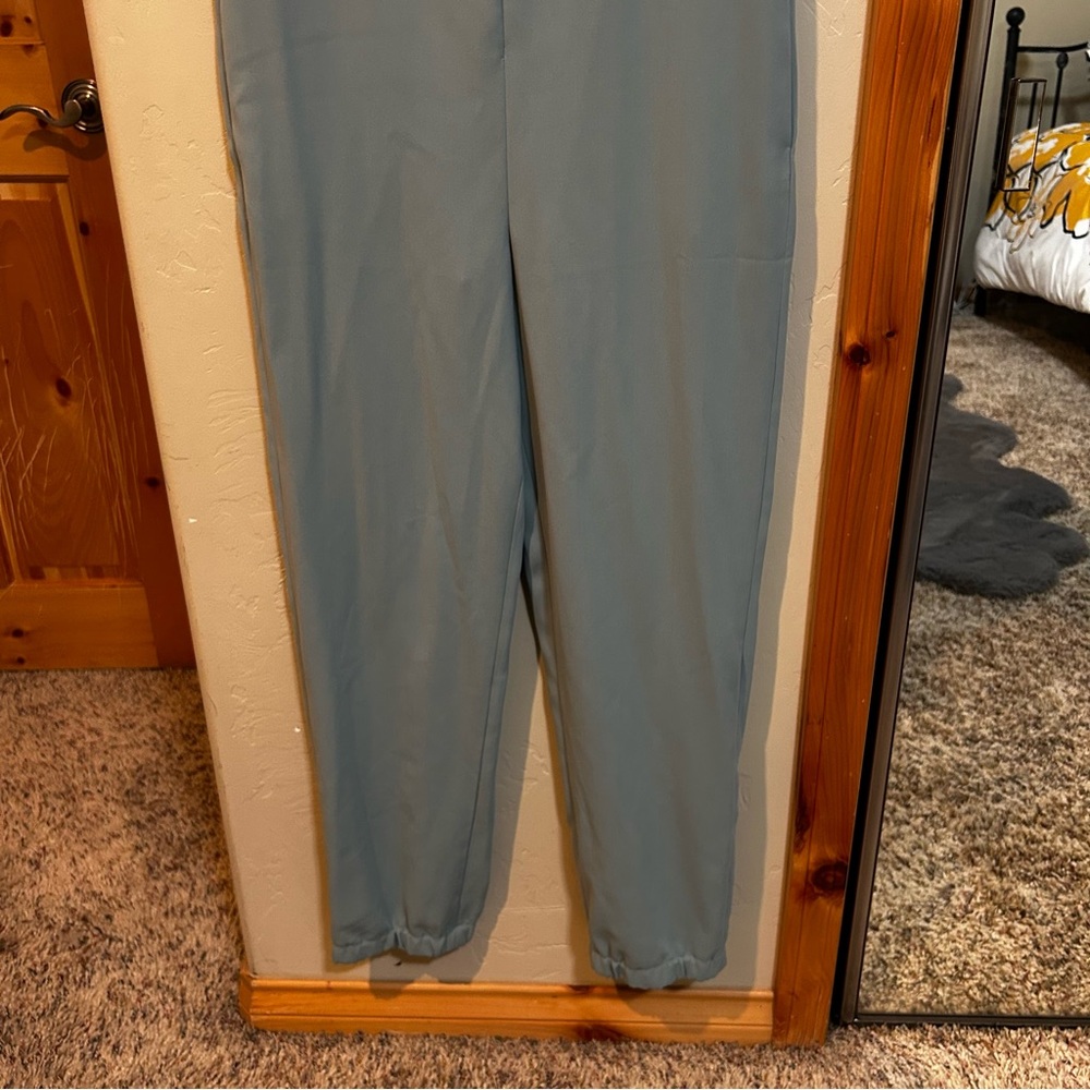 Armani Exchange Soft Blue Jumpsuit - Picture 8 of 16